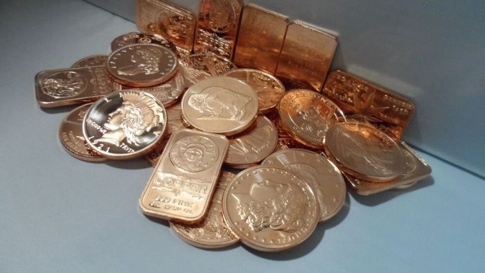copper bullion